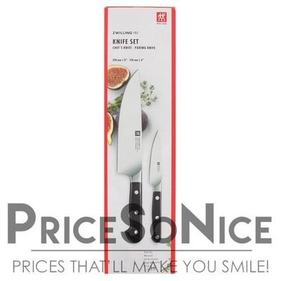 Zwilling J.A. Henckels 4" Paring and 8" Chef's Knife Set MSRP $210